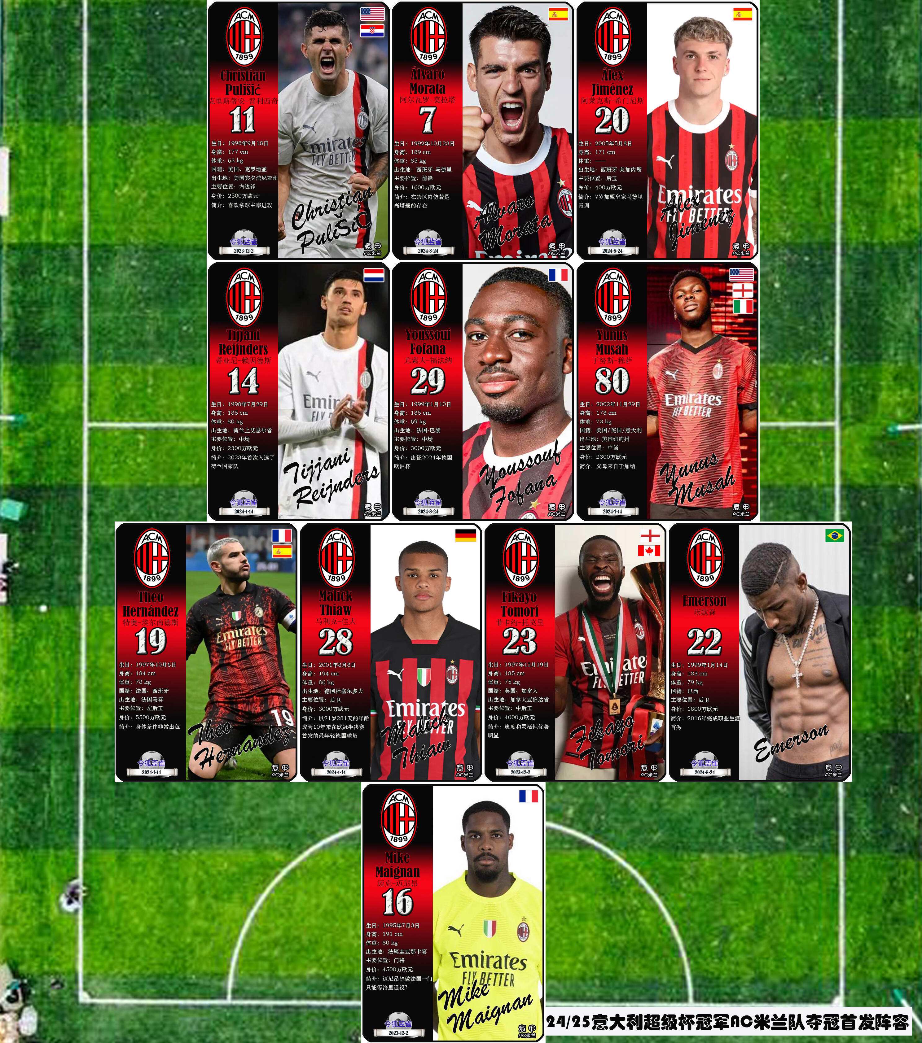 前瞻周五006意甲ac米兰vs莱切 前瞻周五006意甲ac米兰vs莱切